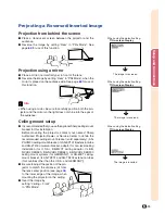 Предварительный просмотр 23 страницы Sharp M20X - Notevision Digital Video Projector Operation Manual