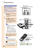 Предварительный просмотр 32 страницы Sharp M20X - Notevision Digital Video Projector Operation Manual