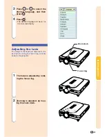 Предварительный просмотр 35 страницы Sharp M20X - Notevision Digital Video Projector Operation Manual