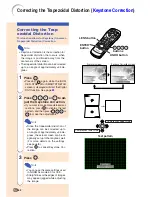 Предварительный просмотр 36 страницы Sharp M20X - Notevision Digital Video Projector Operation Manual