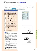 Предварительный просмотр 55 страницы Sharp M20X - Notevision Digital Video Projector Operation Manual