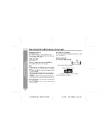 Preview for 40 page of Sharp MD-DR470H Operation Manual