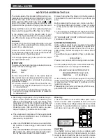 Preview for 3 page of Sharp MD-M3 Operation Manual