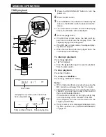 Preview for 14 page of Sharp MD-M3 Operation Manual