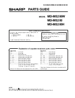 Предварительный просмотр 47 страницы Sharp MD-MS200H Service Manual