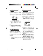 Предварительный просмотр 19 страницы Sharp MD-MT16E Operation Manual