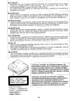 Предварительный просмотр 5 страницы Sharp MD-MT18H Operation Manual