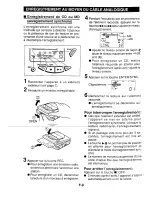 Предварительный просмотр 18 страницы Sharp MD-MT20H (French) Manuel De Fonctionnement