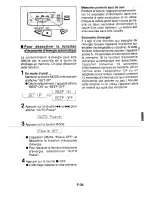 Предварительный просмотр 43 страницы Sharp MD-MT20H (French) Manuel De Fonctionnement