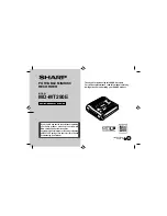 Sharp MD-MT280E Operation Manual preview