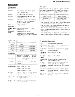 Preview for 5 page of Sharp MD-MT80W(S) Service Manual