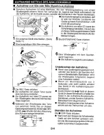 Предварительный просмотр 16 страницы Sharp MD-MT821H (German) Bedienungsanleitung