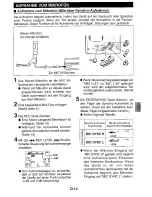 Предварительный просмотр 19 страницы Sharp MD-MT821H (German) Bedienungsanleitung