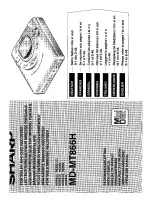 Предварительный просмотр 1 страницы Sharp MD-MT866H (French) Manuel De Fonctionnement