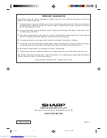 Предварительный просмотр 52 страницы Sharp MD-MX20H Operation Manual