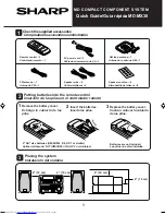 Preview for 1 page of Sharp MD-MX30 MD Quick Manual