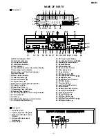 Предварительный просмотр 3 страницы Sharp MD-R3 Service Manual