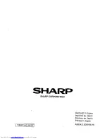 Предварительный просмотр 28 страницы Sharp MD-S321H Operation Manual