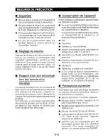 Preview for 10 page of Sharp MD-S50H (French) Mode D'Emploi