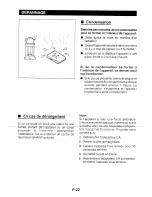 Предварительный просмотр 29 страницы Sharp MD-S50H (French) Mode D'Emploi