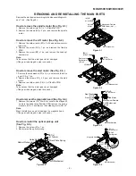 Preview for 9 page of Sharp MD-SR505E Service Manual