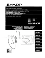 Preview for 1 page of Sharp MD-SR50H (French) Manuel De Fonctionnement