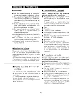 Preview for 11 page of Sharp MD-SR50H (French) Manuel De Fonctionnement