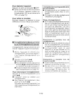 Preview for 19 page of Sharp MD-SR50H (French) Manuel De Fonctionnement