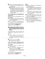 Preview for 22 page of Sharp MD-SR50H (French) Manuel De Fonctionnement