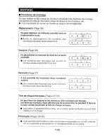 Preview for 34 page of Sharp MD-SR50H (French) Manuel De Fonctionnement