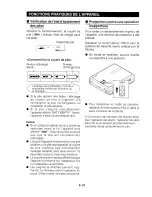 Preview for 40 page of Sharp MD-SR50H (French) Manuel De Fonctionnement