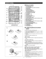 Предварительный просмотр 6 страницы Sharp MD-X3H Operation Manual