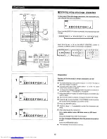 Предварительный просмотр 16 страницы Sharp MD-X7H Operation Manual