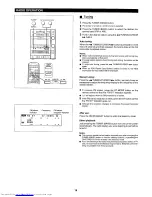 Предварительный просмотр 19 страницы Sharp MD-X7H Operation Manual