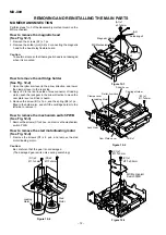 Предварительный просмотр 48 страницы Sharp MD-X7H Service Manual