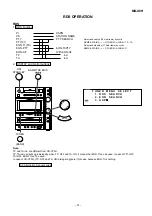 Предварительный просмотр 127 страницы Sharp MD-X7H Service Manual