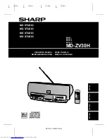 Sharp MD-ZV30 Operation Manual preview