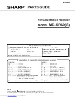 Предварительный просмотр 39 страницы Sharp MDSR60S - Minidisc Player/Recorder Service Manual