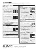 Предварительный просмотр 28 страницы Sharp Microwave Drawer SMD2489ES Operation Manual