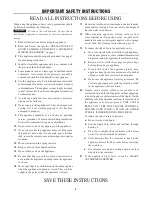 Preview for 4 page of Sharp Microwave Drawer SMD3070ASY Operation Manual