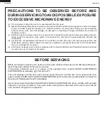 Preview for 2 page of Sharp Microwave Drawer SMD3070ASY Service Manual