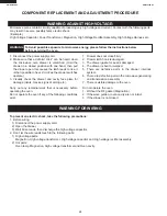 Preview for 24 page of Sharp Microwave Drawer SMD3070ASY Service Manual