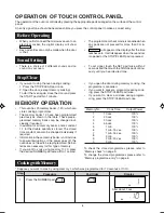 Preview for 6 page of Sharp MODEL R-2197 Operation Manual