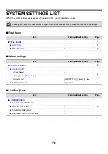 Preview for 72 page of Sharp MX-1100 User Manual