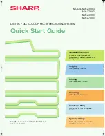 Preview for 1 page of Sharp MX-2300G Quick Start Manual