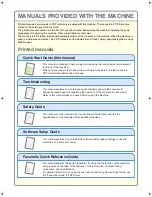 Preview for 2 page of Sharp MX-2300G Quick Start Manual