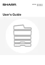 Sharp MX-2300N Guide User Manual preview