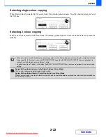 Preview for 124 page of Sharp MX-2301N Operation Manual