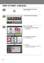 Preview for 4 page of Sharp MX-2651 Quick Start Manual