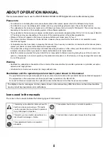 Preview for 3 page of Sharp MX-3070N User Manual